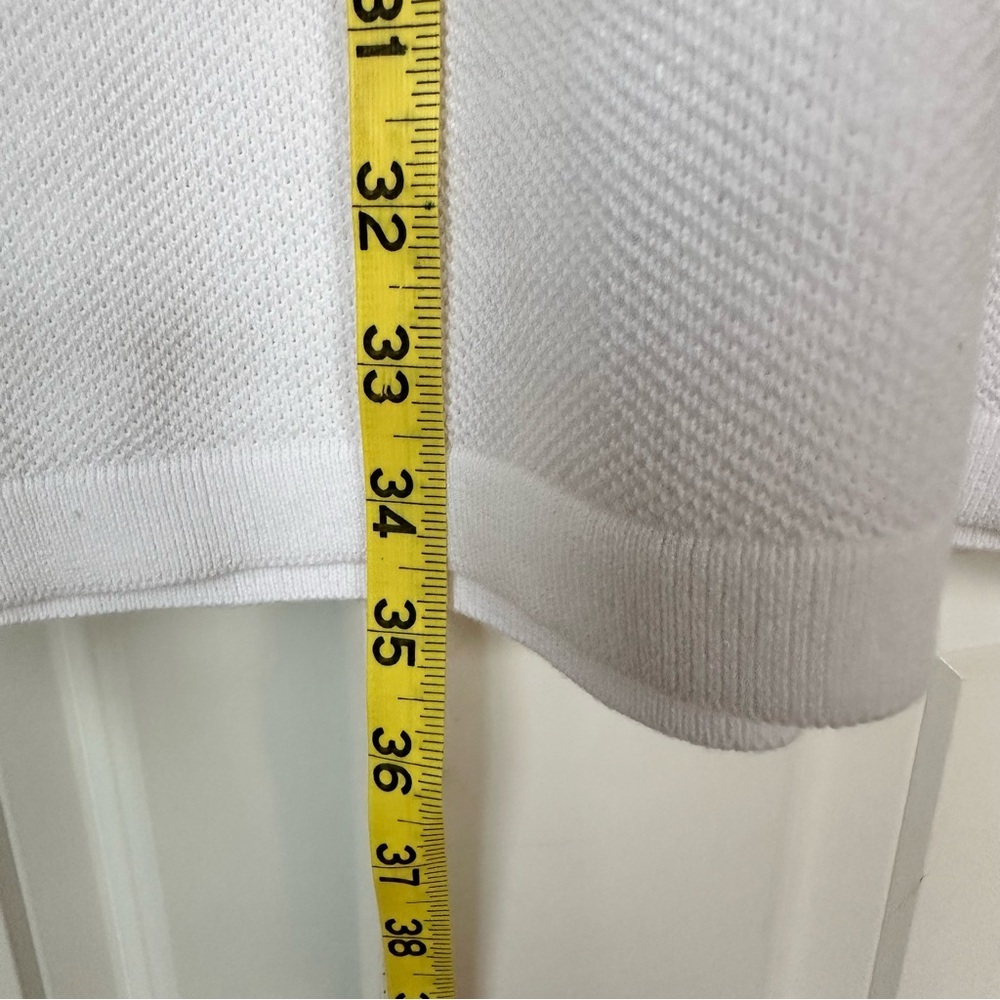 New G/FORE Pique Polo Women’s COTTON SLEEVELESS Golf DRESS Small White Snow $226 - Picture 13 of 16